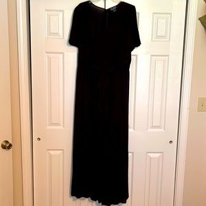 Ivy Street Wide Leg Jumpsuit - Black  - Women’s Size 2X